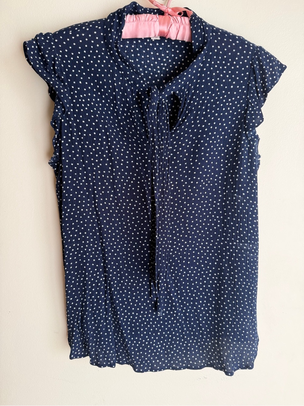 Loft Geometric Dot Sleeveless Top, Size S